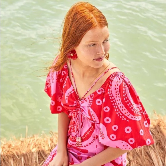 Farm Rio Octocool Dress Size Small - Picture 4 of 14